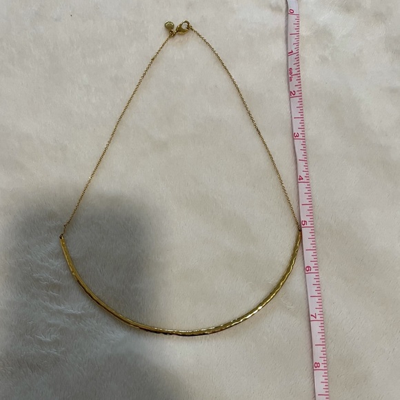 Gorjana gold scoop bar necklace - Picture 13 of 13